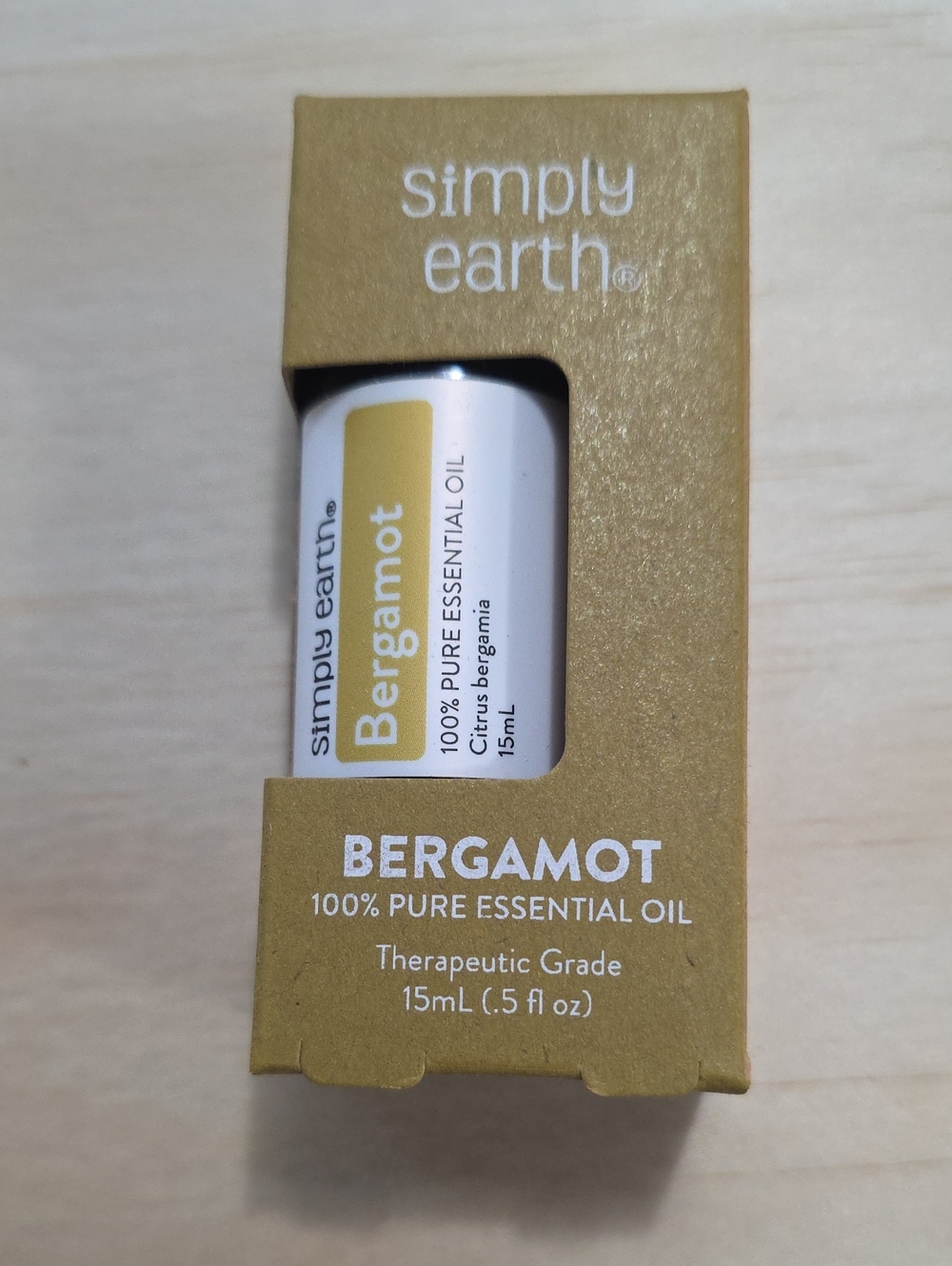 Simply Earth Bergamot Essential Oil